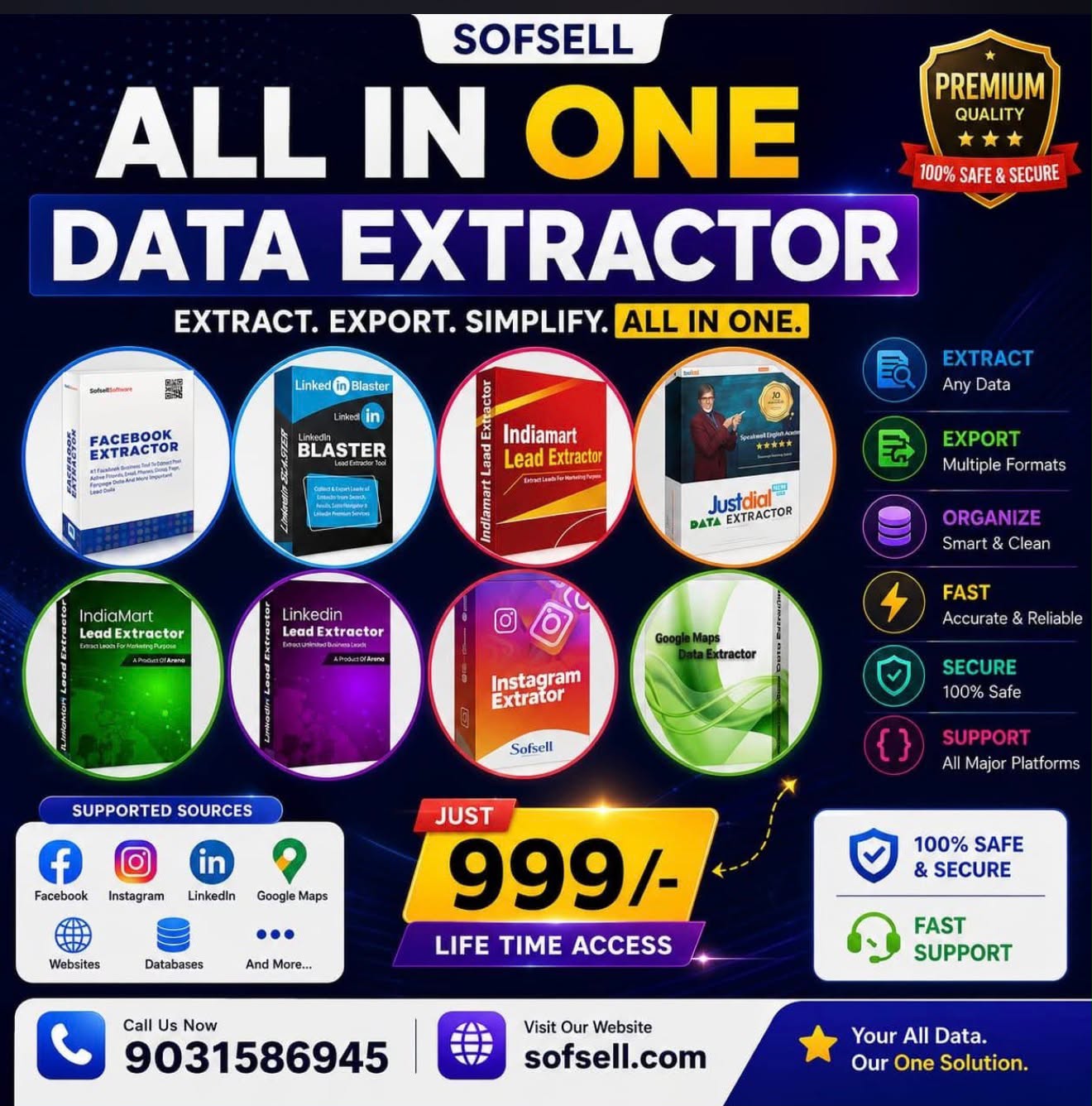 all in one data extractor